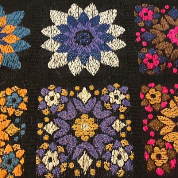 Vintage Halabi Anter set of handmade runners Israeli 35”x13.5” ea 2 unique sides - Picture 4 of 8